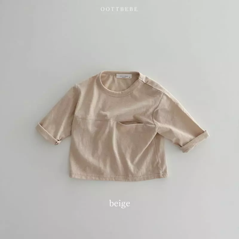 Oott Bebe - Korean Children Fashion - #littlefashionista - Cashew Nut Slav Tee - 8
