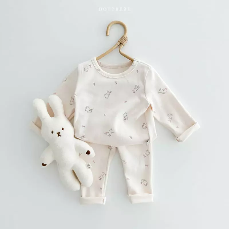 Oott Bebe - Korean Children Fashion - #magicofchildhood - Bunny Flower Easywear - 2