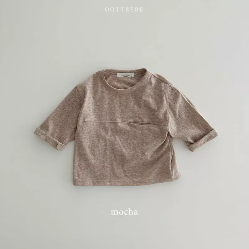 Oott Bebe - Korean Children Fashion - #magicofchildhood - Cashew Nut Slav Tee - 9