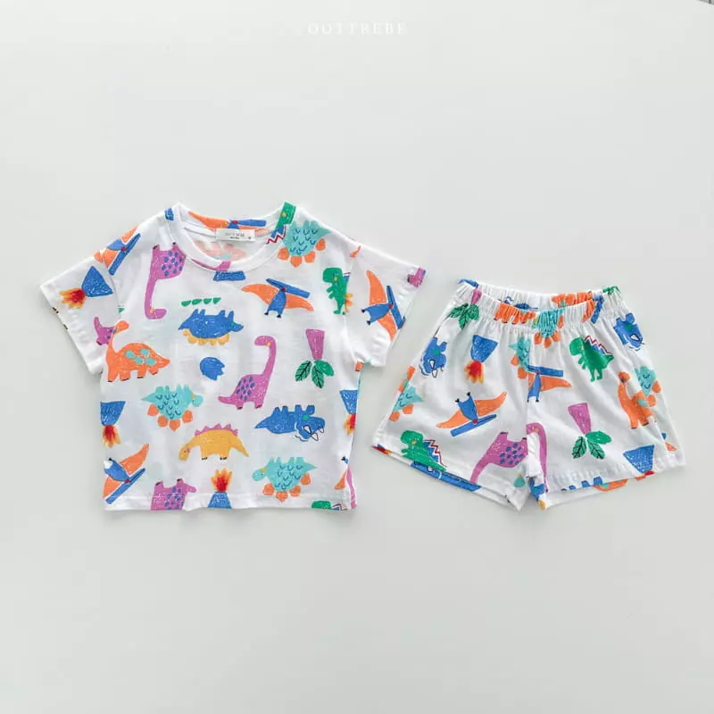 Oott Bebe - Korean Children Fashion - #minifashionista - Yogi Jogi Top Bottom Set - 2