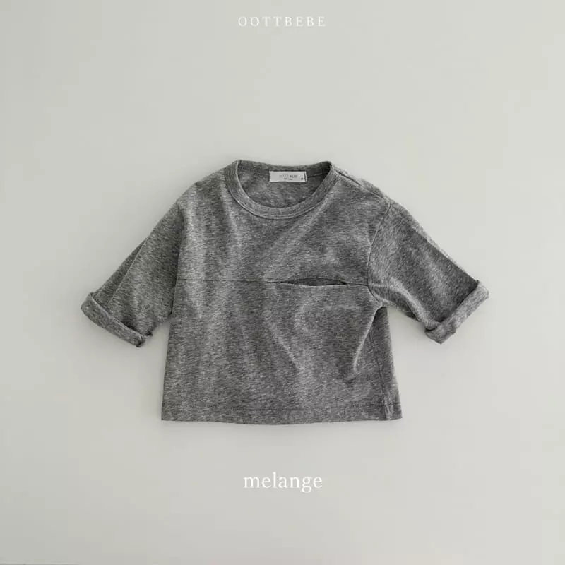 Oott Bebe - Korean Children Fashion - #minifashionista - Cashew Nut Slav Tee - 10
