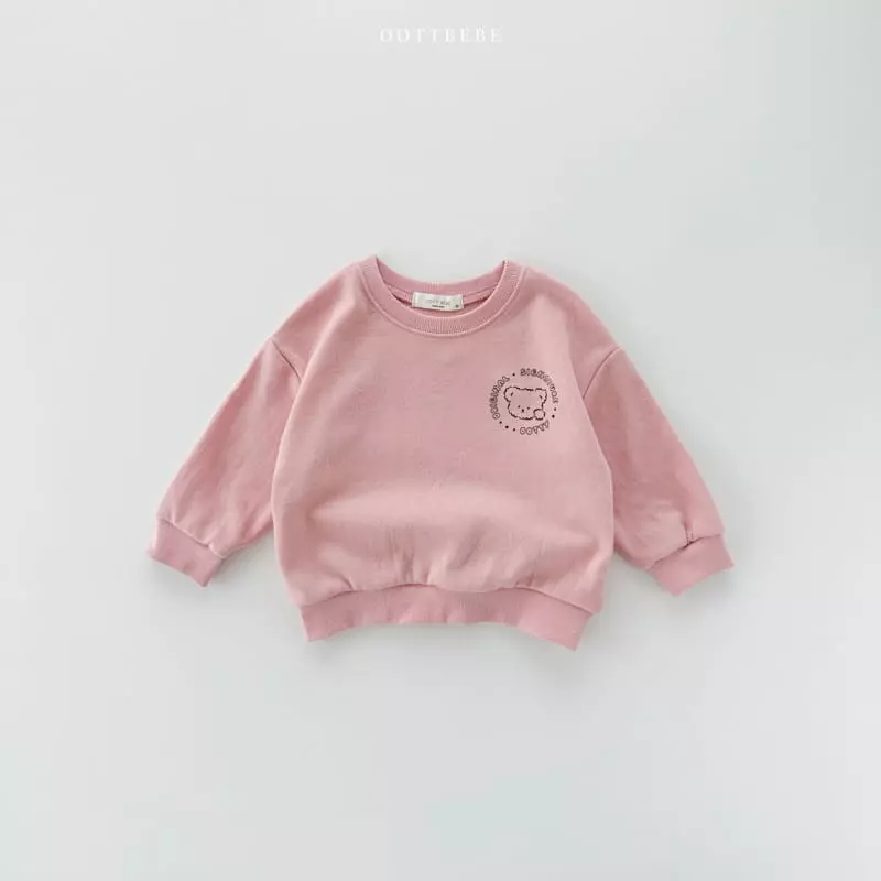 Oott Bebe - Korean Children Fashion - #minifashionista - Signiture Sweatshirt - 3