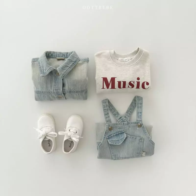 Oott Bebe - Korean Children Fashion - #todddlerfashion - Music Sweatshirt - 12