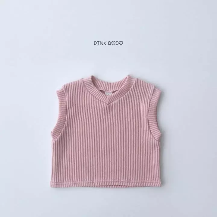 Pink Roro - Korean Children Fashion - #fashionkids - Nunu Knit Vest