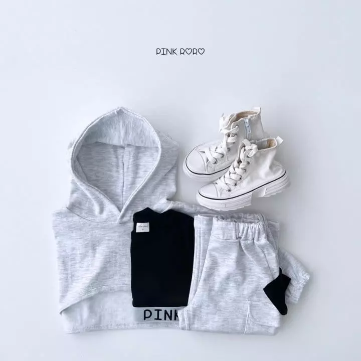 Pink Roro - Korean Children Fashion - #fashionkids - Cachu Crop Hoody - 4