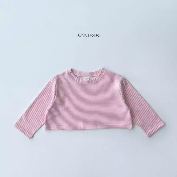 Pink Roro - Korean Children Fashion - #littlefashionista - Sweet Crop Tee
