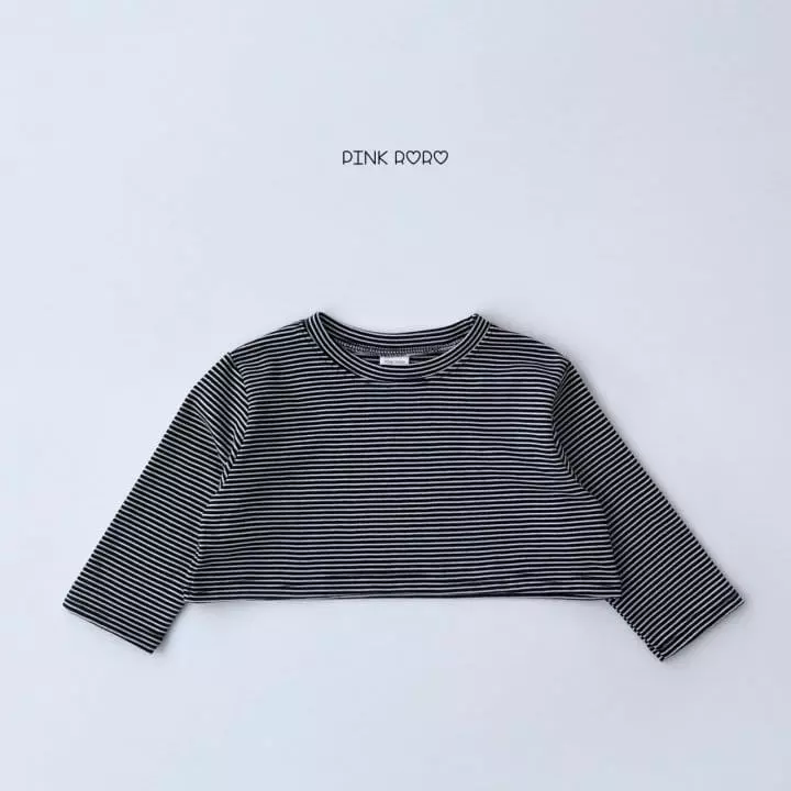 Pink Roro - Korean Children Fashion - #minifashionista - Sweet Crop Tee - 3