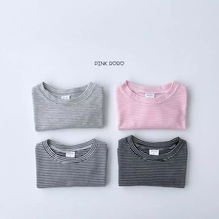 Pink Roro - Korean Children Fashion - #todddlerfashion - Sweet Crop Tee - 5