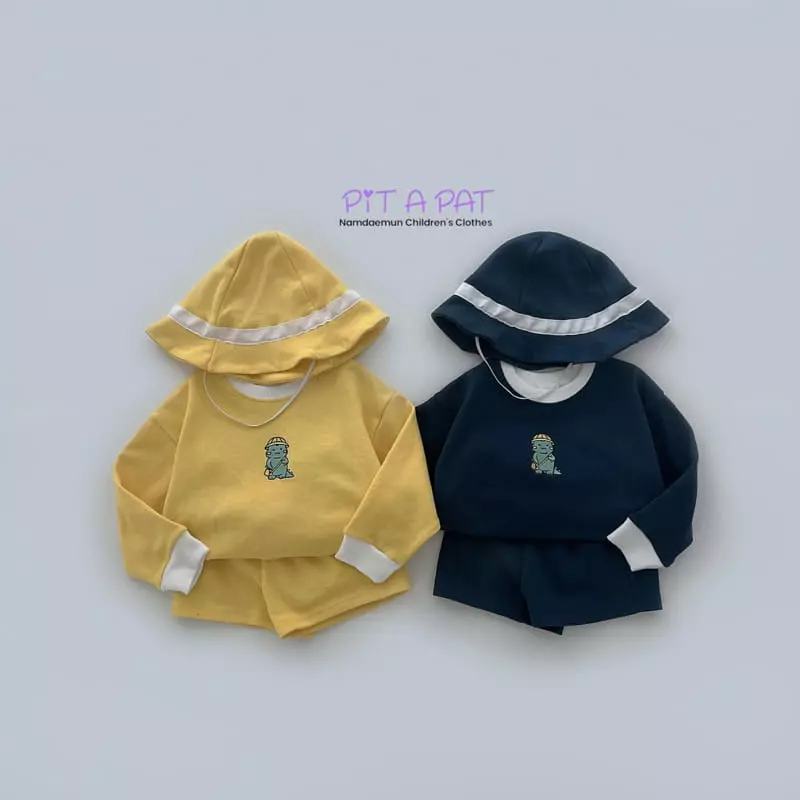 Pitapat - Korean Children Fashion - #designkidswear - Tirano Top Bottom Set - 5
