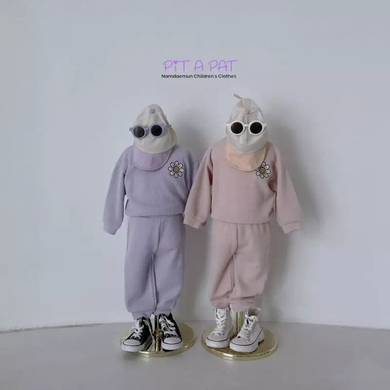 Pitapat - Korean Children Fashion - #kidsstore - Frisia Top Bottom Set - 5