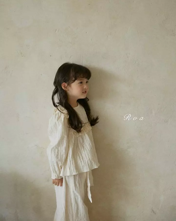 Roa - Korean Children Fashion - #Kfashion4kids - Bella Top Bottom Set - 7