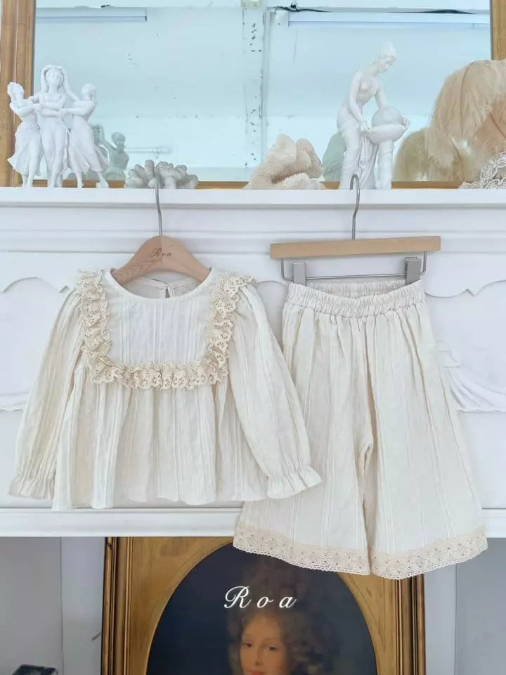 Roa - Korean Children Fashion - #designkidswear - Bella Top Bottom Set