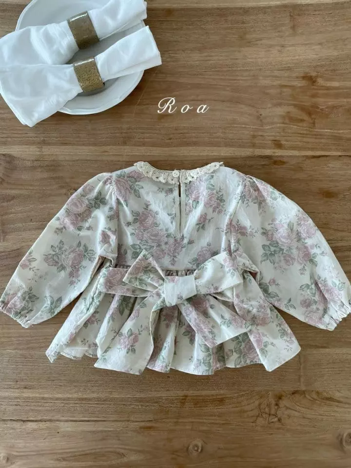 Roa - Korean Children Fashion - #kidsshorts - Esabel Top Bottom Set - 4