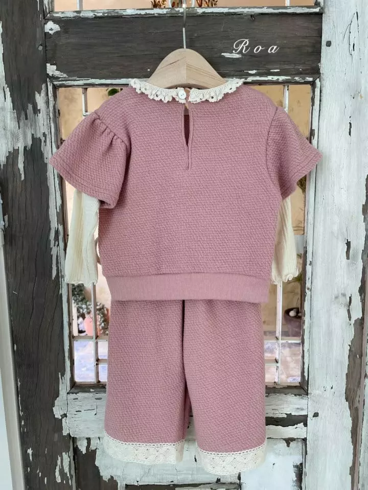 Roa - Korean Children Fashion - #littlefashionista - Emma Top Bottom Set - 6