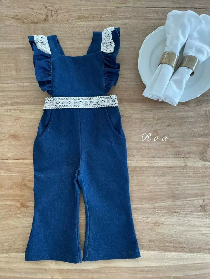 Roa - Korean Children Fashion - #littlefashionista - Dungarees Pants - 4