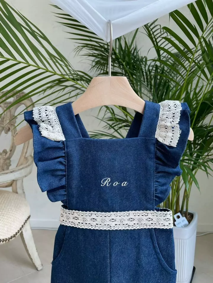 Roa - Korean Children Fashion - #minifashionista - Dungarees Pants - 5