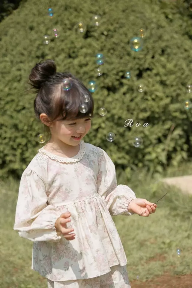 Roa - Korean Children Fashion - #prettylittlegirls - Esabel Top Bottom Set - 10