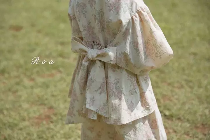 Roa - Korean Children Fashion - #todddlerfashion - Esabel Top Bottom Set - 11