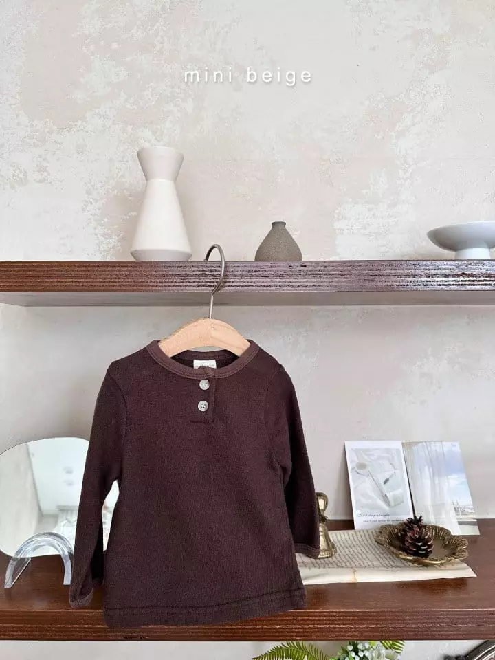 The Beige - Korean Baby Fashion - #babylifestyle - Mabel Tee
