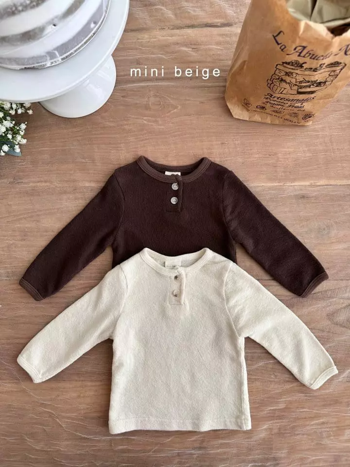 The Beige - Korean Baby Fashion - #babyootd - Mabel Tee - 3
