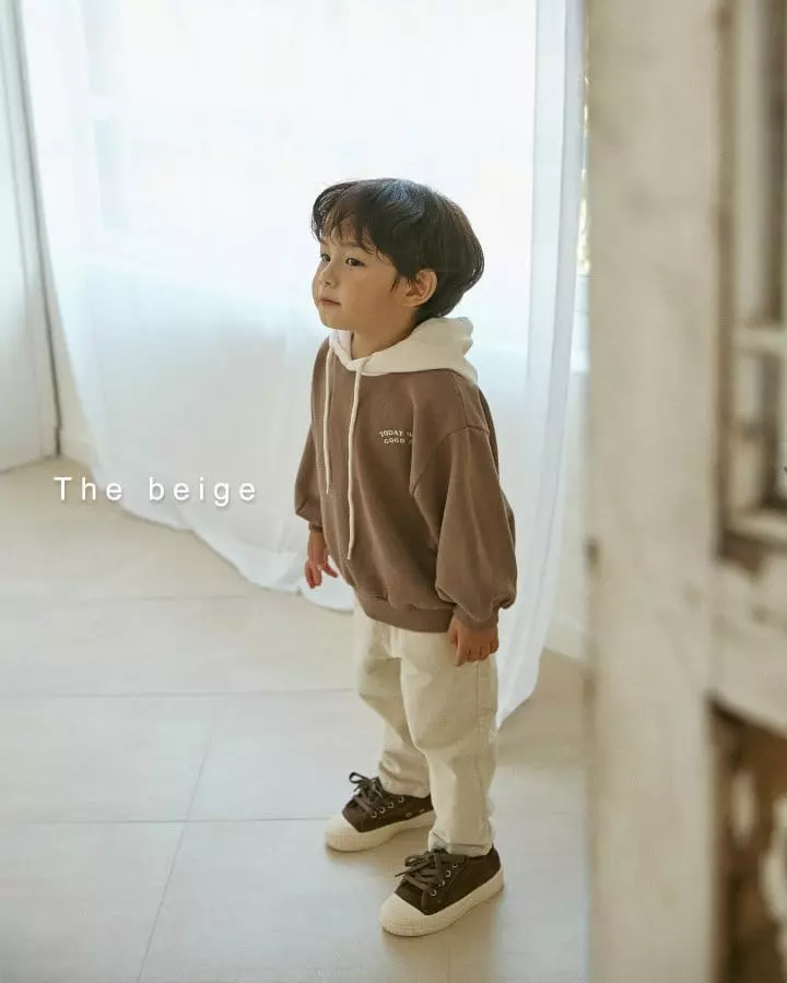 The Beige - Korean Children Fashion - #discoveringself - Rib Label Pants - 7