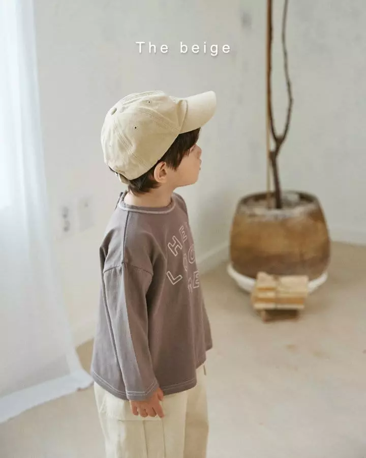 The Beige - Korean Children Fashion - #fashionkids - Sil Color Tee - 5
