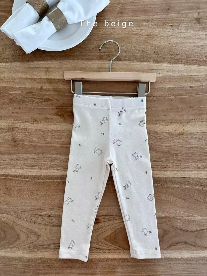 The Beige - Korean Children Fashion - #kidsshorts - Fall Leggings - 4