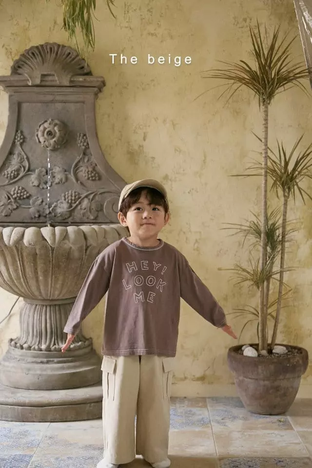 The Beige - Korean Children Fashion - #kidzfashiontrend - Sil Color Tee - 8