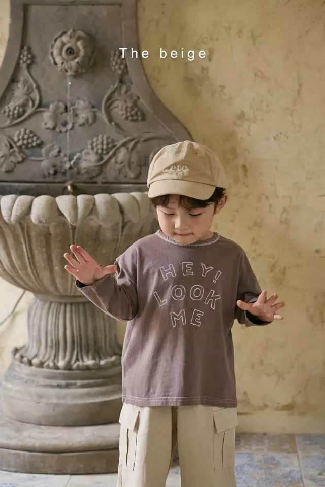 The Beige - Korean Children Fashion - #littlefashionista - Sil Color Tee - 10