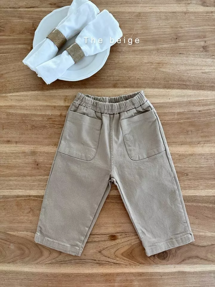 The Beige - Korean Children Fashion - #magicofchildhood - Pocket Pants