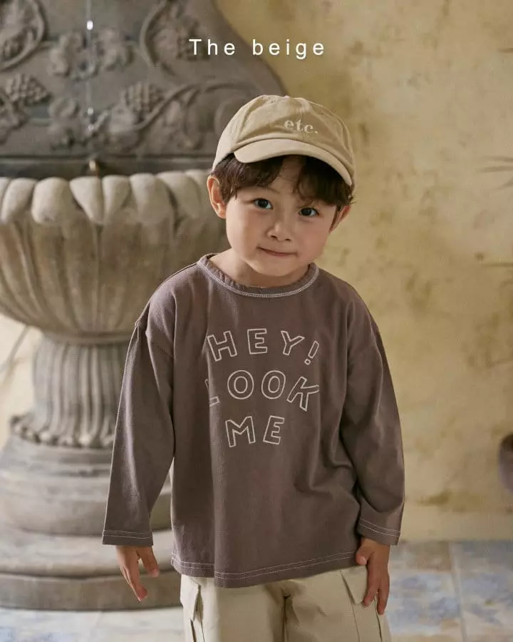 The Beige - Korean Children Fashion - #magicofchildhood - Sil Color Tee - 11