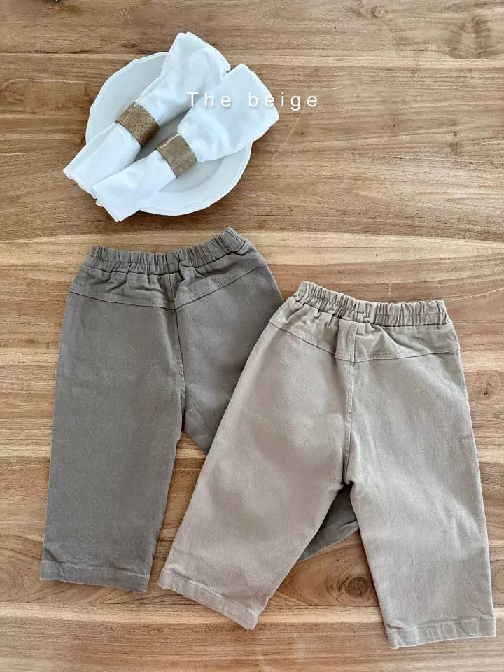 The Beige - Korean Children Fashion - #prettylittlegirls - Pocket Pants - 3