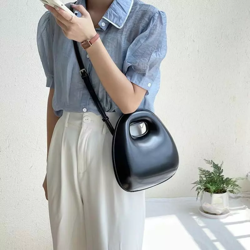 Trouvaille - Korean Women Fashion - #shopsmall - Melbon Tote Cross - 8