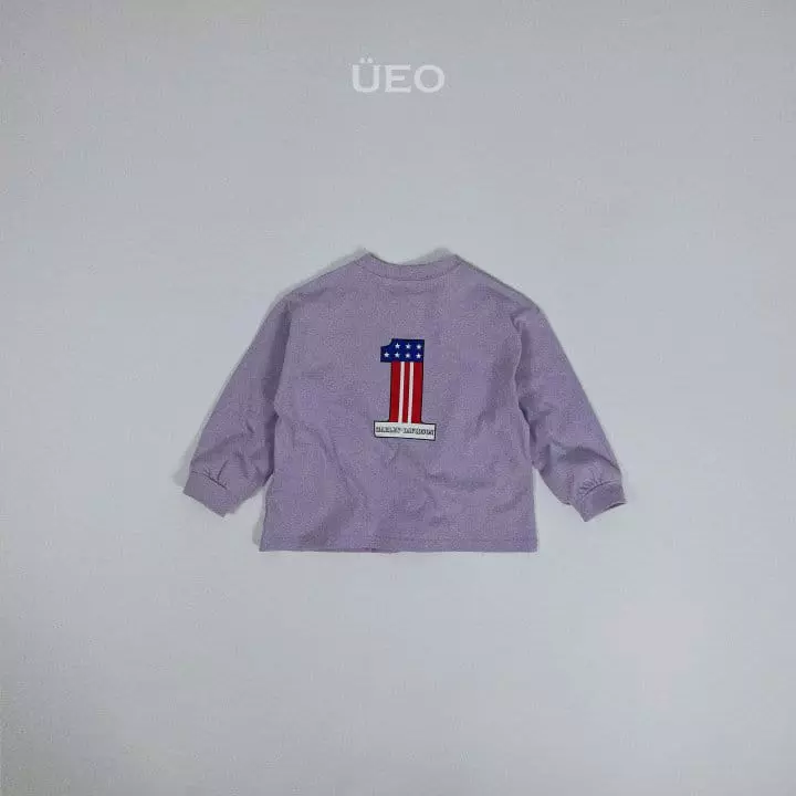 U Eo - Korean Junior Fashion - #childofig - Number One Tee - 8