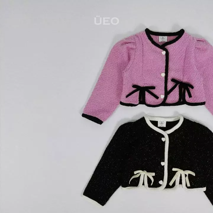 U Eo - Korean Junior Fashion - #designkidswear - Ribbon Sha Jacket - 2