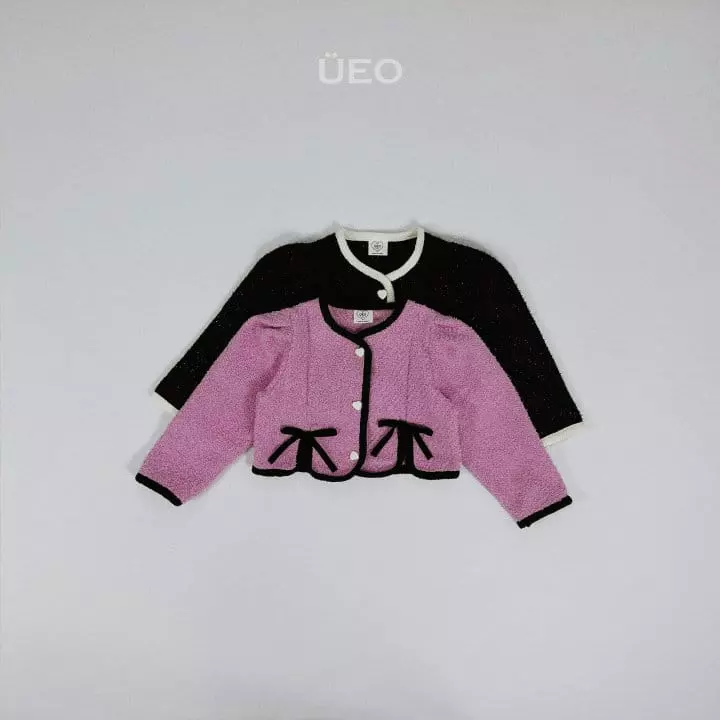 U Eo - Korean Junior Fashion - #discoveringself - Ribbon Sha Jacket - 3