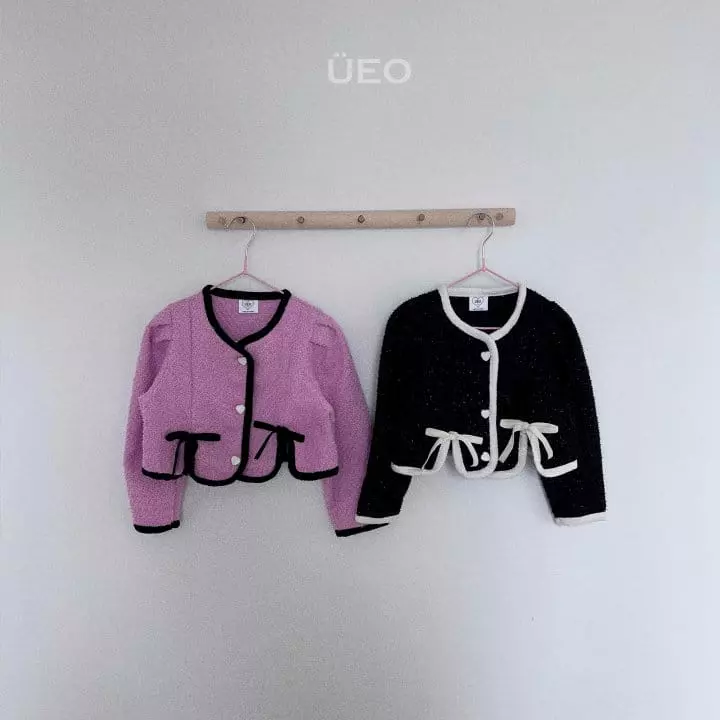 U Eo - Korean Junior Fashion - #discoveringself - Ribbon Sha Jacket - 4
