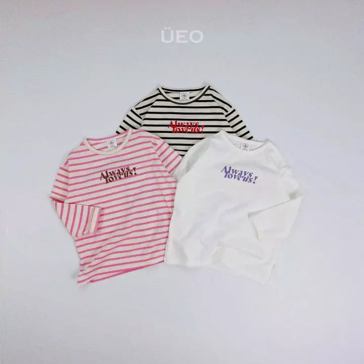 U Eo - Korean Junior Fashion - #kidzfashiontrend - Love Slit Tee - 3