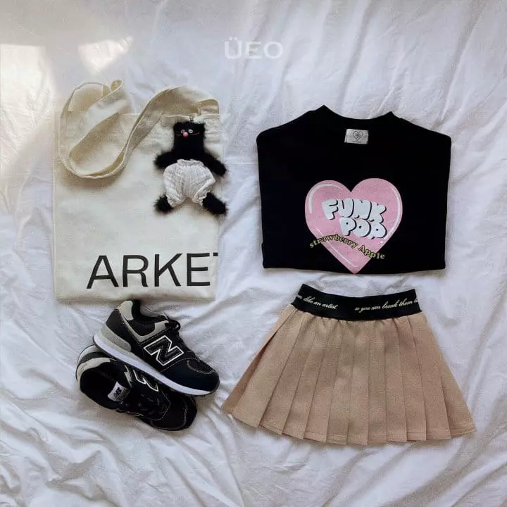 U Eo - Korean Junior Fashion - #littlefashionista - Poppop Crop sweatshirt - 6
