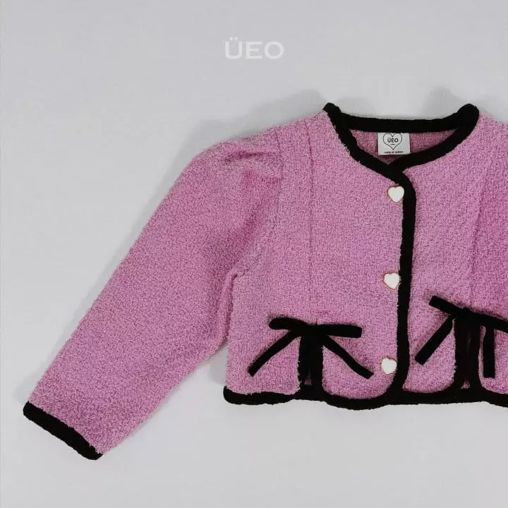 U Eo - Korean Junior Fashion - #littlefashionista - Ribbon Sha Jacket - 9