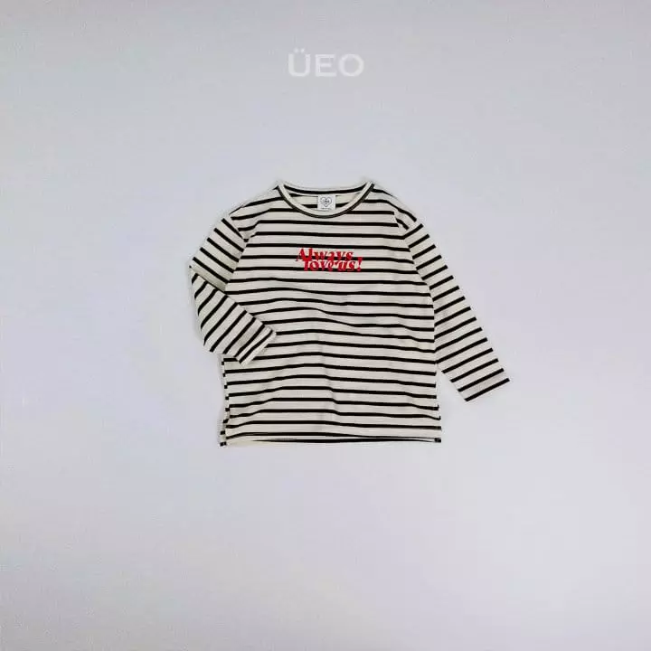 U Eo - Korean Junior Fashion - #magicofchildhood - Love Slit Tee - 6