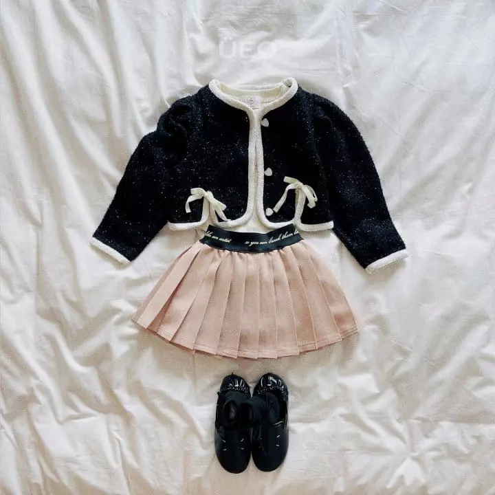 U Eo - Korean Junior Fashion - #prettylittlegirls - Ribbon Sha Jacket - 12