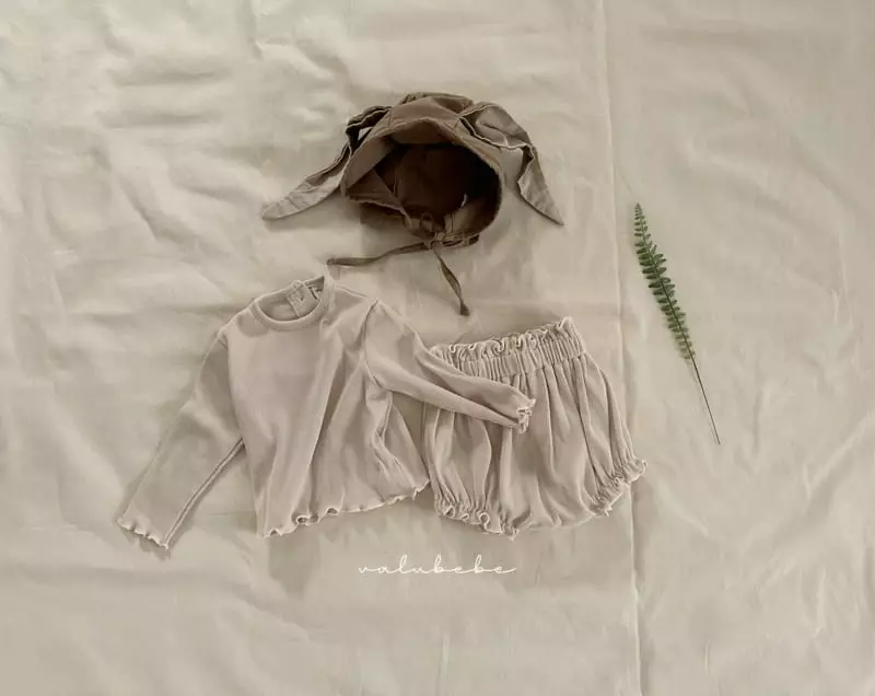 Valu Bebe - Korean Baby Fashion - #babyboutique - Frill Rib Bloomer - 10