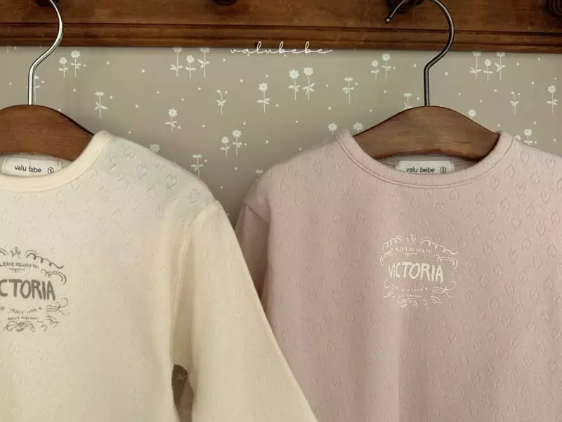 Valu Bebe - Korean Baby Fashion - #babyboutiqueclothing - Heart Jacquard Tee