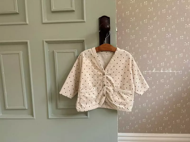 Valu Bebe - Korean Baby Fashion - #babyclothing - Dot Cardigan - 8