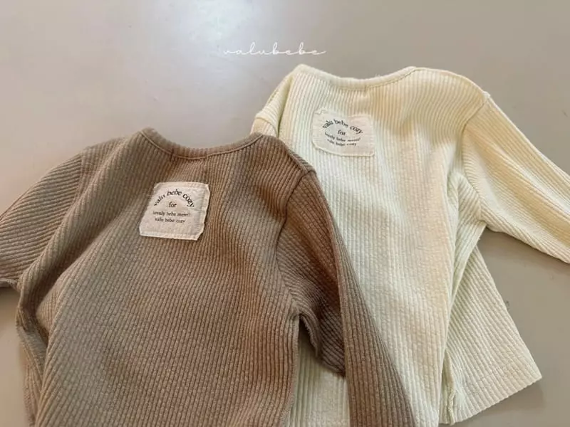 Valu Bebe - Korean Baby Fashion - #babyboutiqueclothing - Croiffle Top Bottom Set - 4