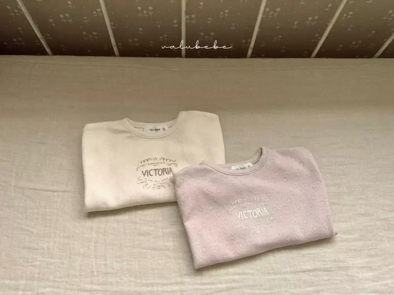 Valu Bebe - Korean Baby Fashion - #babyclothing - Heart Jacquard Tee - 2
