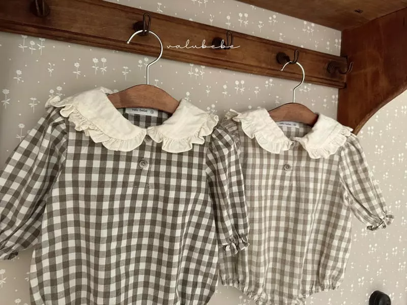 Valu Bebe - Korean Baby Fashion - #babyfashion - Circle Sailor Bodysuit - 6