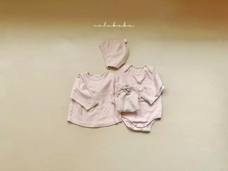 Valu Bebe - Korean Baby Fashion - #babyfashion - Heart Jacquard Tee - 3