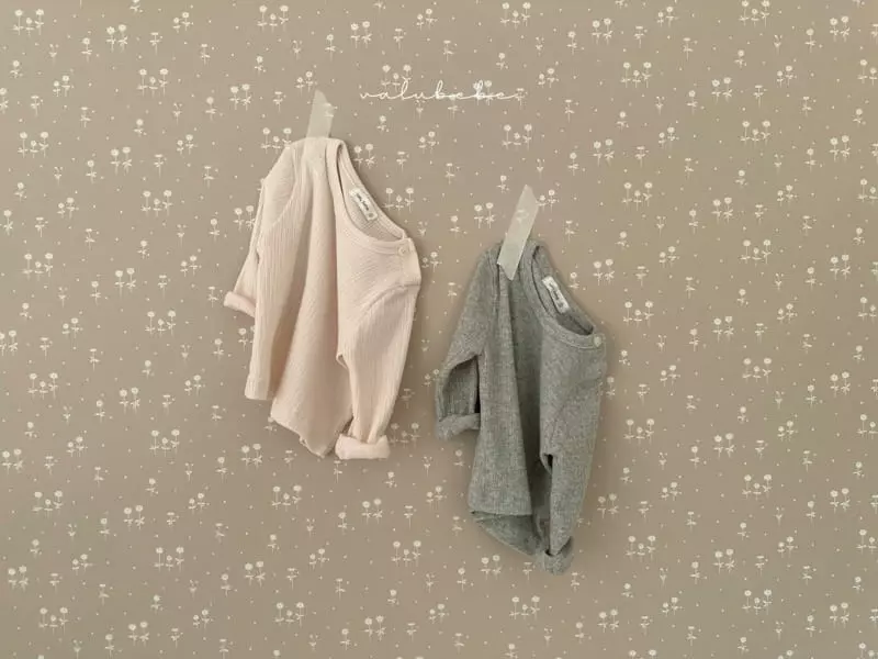 Valu Bebe - Korean Baby Fashion - #babyfever - Critikc Rib Tee - 5